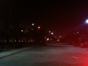 Blue Heron Bridge at 5am run time