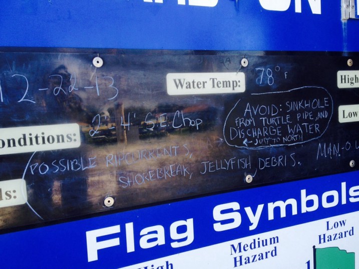 beach report december 22 2013